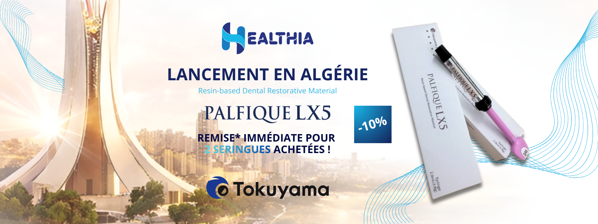 Palfique LX5 Tokuyama Cliquez pour découvrir